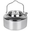 KOMBIUDA Stainless Steel Camping Kettle Portable Stovetop Pot Hot Water Kettle for Outdoor Cooking Campfire Tea Pot view 1