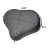 DYNWAVE Bike Seat Exercise, Bike Saddle Replacement, Bicycle Seat, Wide Bicycle Saddle for Cycling Riding Accessories view 3