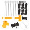 Anneome Tent Accessories Ground Nails Camping Stake Kit for Tarp Beach Tent Outdoor Windproof Easy to Use view 2