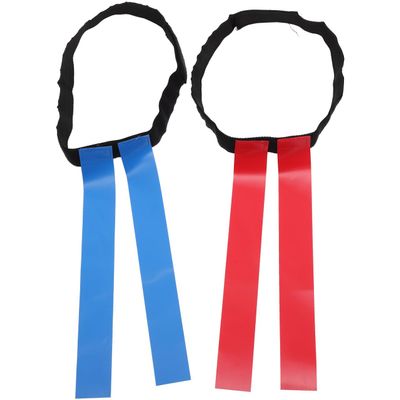 Anneome 2sets Rugby Waist Flags Belt for Boys and Girls Includes Flags for Football Training Design for Outdoor