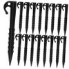 25pcs Heavy Duty Tent Stakes Plastic Camping Stakes for Haven Tent Ground Anchors view 1