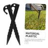 25pcs Heavy Duty Tent Stakes Plastic Camping Stakes for Haven Tent Ground Anchors view 2