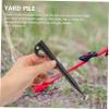 25pcs Heavy Duty Tent Stakes Plastic Camping Stakes for Haven Tent Ground Anchors view 4