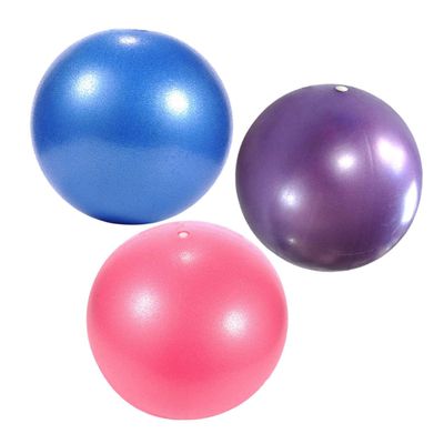 Happyyami 3pcs Exercise Ball Anti-Burst Yoga Ball for Core Strengthening Balance Stability Training Home Workouts and Physical Therapy Random Color