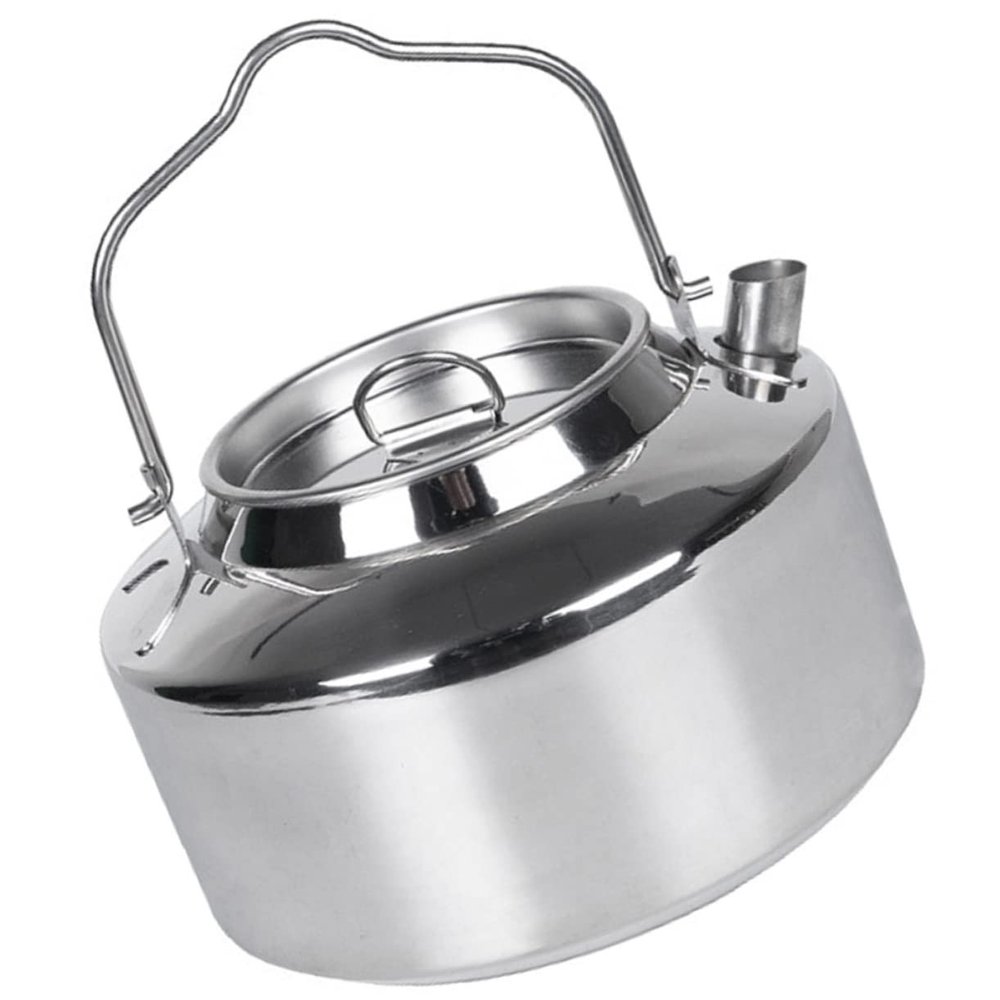 BCOATH Convenient Camping Tea Kettle Outdoor Portable Stovetop Kettle Water Pot Wear-resistant Design