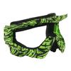 JT Spectra Proflex Paintball Goggle Mask Limited Edition Frame w/PBB Barrel Plug - Banana Lime view 1