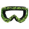 JT Spectra Proflex Paintball Goggle Mask Limited Edition Frame w/PBB Barrel Plug - Banana Lime view 2