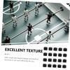 KICHOUSE Professional Table Foosball Machine Caps 20pcs Set Black Easy Install Boys and Girls Sports Toy Accessory view 4