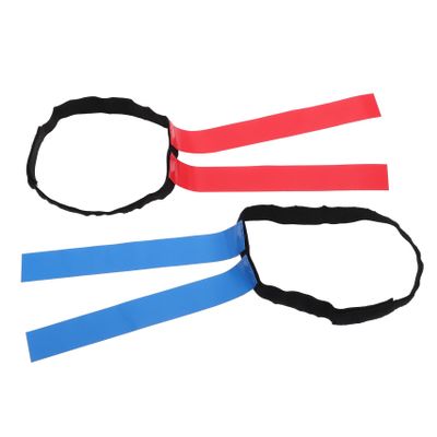 HANABASS 2sets Boy Girl Football Flag Belts Colored Rugby Waist Flags for Boys Girls Sports Supplies for Non- Play for Outdoor Fun