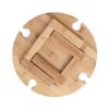 HANABASS Folding Beach Table Outdoor Low Table Camping Picnic Desk Portable Wine Festival Accessory view 1