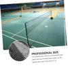 Parliky Portable Badminton Net Durable Replacement Mesh for Use for Backyard Garden Beach Games Strong Material Easy Setup Professional Practice Net view 3