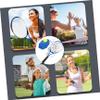 Gogogmee 1 Set Tennis Rebounder Practice Equipment Ball Racket for Boys and Girls Beginners view 2