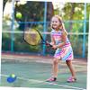 Gogogmee 1 Set Tennis Rebounder Practice Equipment Ball Racket for Boys and Girls Beginners view 4