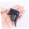 KOMBIUDA 2pc Tire Inflator Connector Dual-Purpose Air Pump Adaptor for French and Easy to Use Black Nozzles for and Inflatables view 2