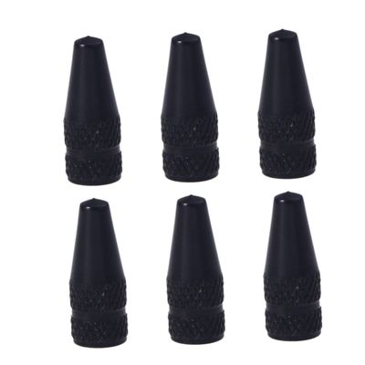 BIUDECO 12pcs Bicycle Valve Caps French Design Aluminum Alloy Cycle Tire Caps Easy Install Protects Bike Tires