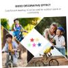 NAMOARLY 36Pcs Wheel Beads Plastic Clip Beads for Bicycles Easy to Install Bike Decorations for Front and Back Wheels Standard Spokes view 4