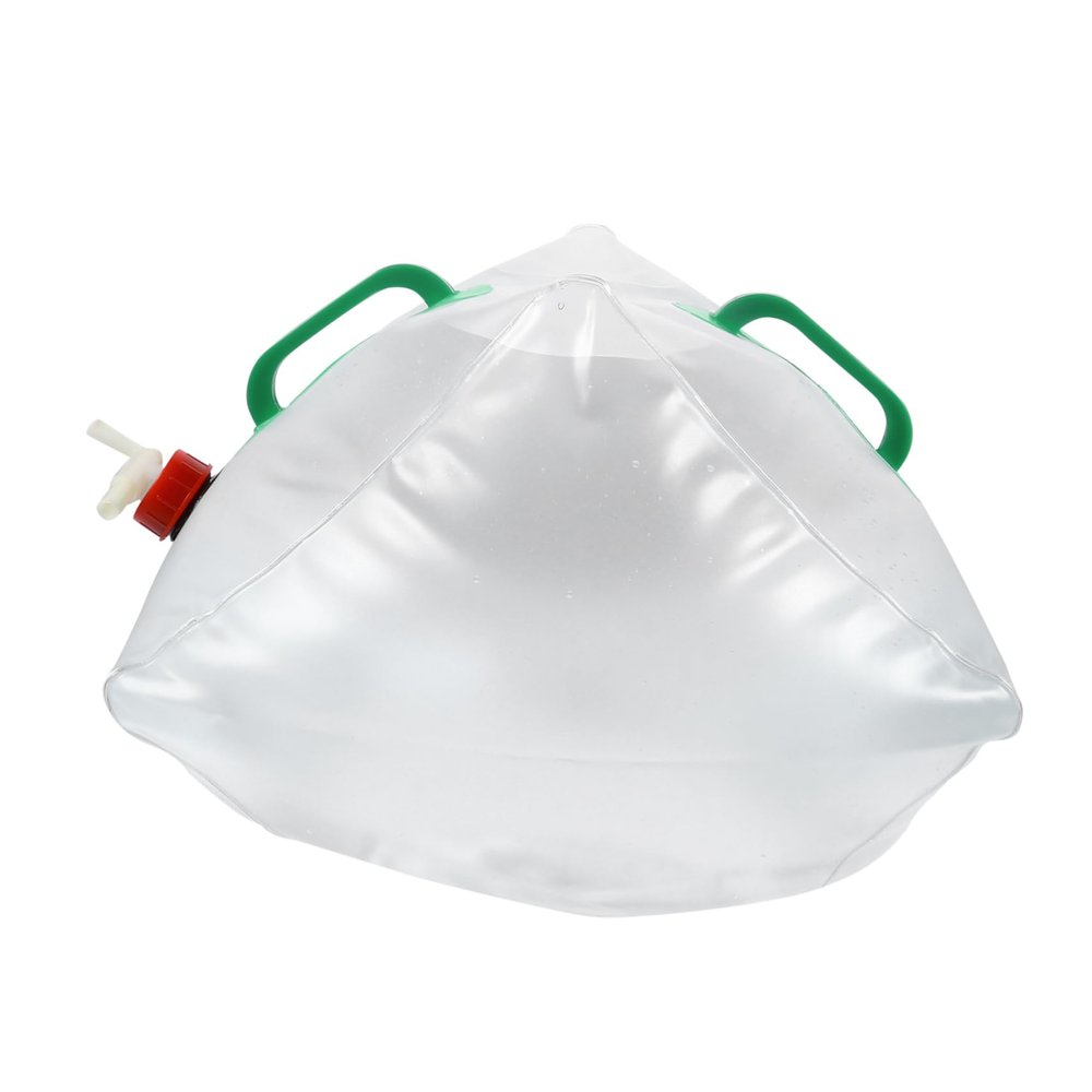 BIUDECO 2pcs Emergency Water Carrier Bag Outdoor Water Storage Container Lightweight Pvc for Camping Hiking and Survival Situations