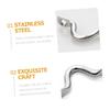 KICHOUSE Kayak Plugs 12pcs Set Boat Eye Loop Pontoon Kayak Plugs Marine Boat Eye Loop Stainless Steel Pad view 2