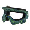 JT Spectra Proflex Paintball Goggle Mask Limited Edition Frame w/PBB Barrel Plug - Grunge view 2