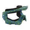 JT Spectra Proflex Paintball Goggle Mask Limited Edition Frame w/PBB Barrel Plug - Grunge view 3