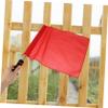 5pcs Referee Signal Flags Bright Hand Waving Flags for Traffic Warning and Sports Cheer Lightweight Outdoor Games and Racing Events view 2