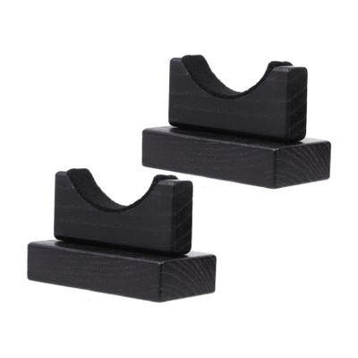 HANABASS 2pcs Baseball Bat Display Holders Sturdy Stands for Home Storage Showcase Construction for Sports Collectors and Memorabilia Display
