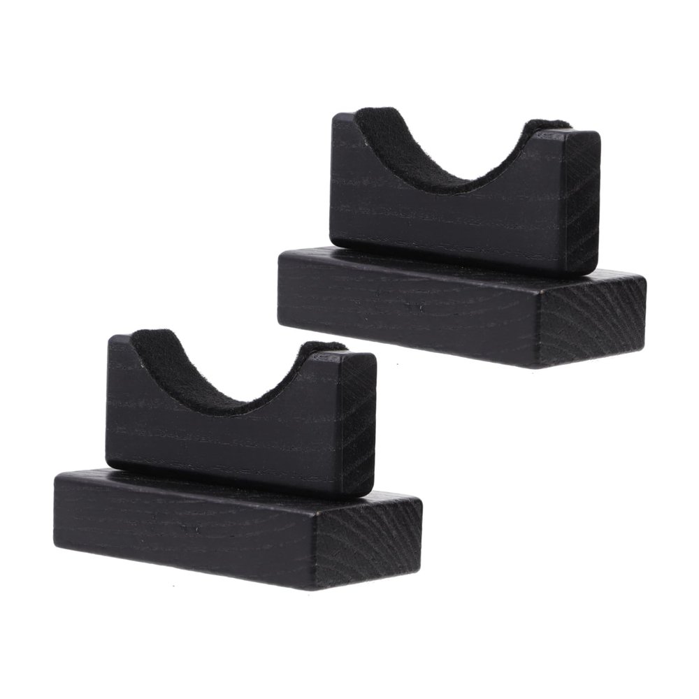 HANABASS 2pcs Baseball Bat Display Holders Sturdy Stands for Home Storage Showcase Construction for Sports Collectors and Memorabilia Display