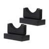 HANABASS 2pcs Baseball Bat Display Holders Sturdy Stands for Home Storage Showcase Construction for Sports Collectors and Memorabilia Display view 1