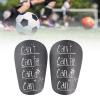 DYNWAVE 2 Pieces Soccer Shin Guards Football Shin Guards Lightweight Shockproof Shin Protection Soccer Equipment for Football Game, Black, S view 3