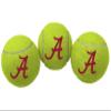 ShopInstaPets 3 Pack Tennis Balls | Officially Licensed | Great for Dogs & Tennis Players (Alabama Crimson Tide) view 1