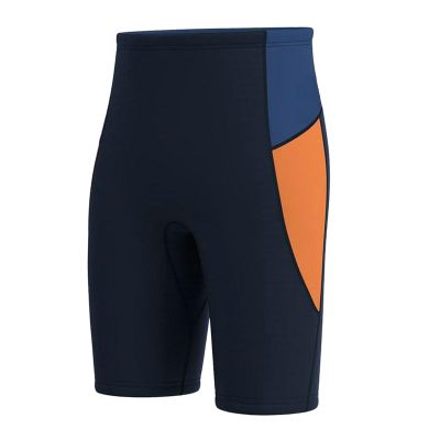 3mm Neoprene Men Shorts Scuba Diving Shorts Trunks Fitness Swimwear Wet Suit for Swimming Freediving Water Aerobics Kayaking, Black L