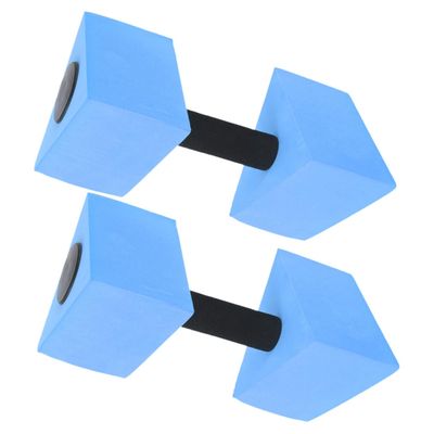 Happyyami 2pcs Water Dumbbells for Pool and Aerobics Eva Resistance Exercise Weights