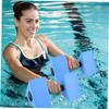 Happyyami 2pcs Water Dumbbells for Pool and Aerobics Eva Resistance Exercise Weights view 4