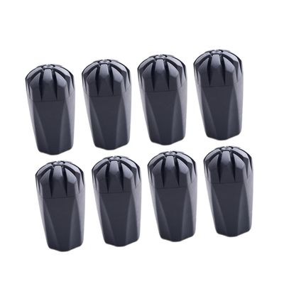 BESPORTBLE 8pcs Tips for Trekking Poles Replacement for Hiking Sticks Non- Lightweight Accessories for Outdoor Use Compatible Walking Canes