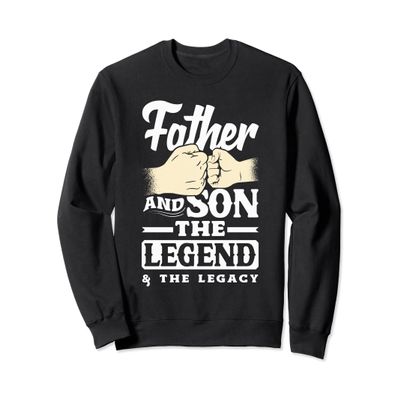 Father And Son Fathers Day Sweatshirt