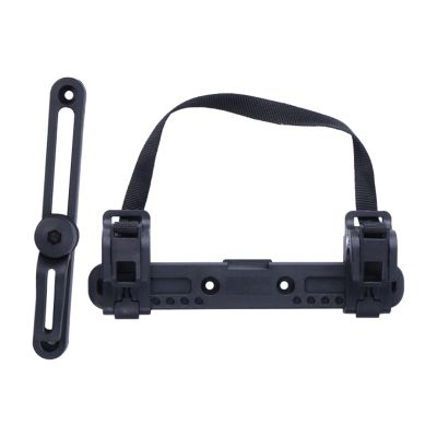 B Baosity Bike Bag Buckle Conversion Bracket, Universal Bicycle Saddle Rack, Bicycle Side Bag Buckle for Mountain Road Bikes Commuting, 20cm, Black
