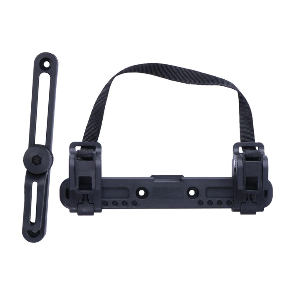 B Baosity Bike Bag Buckle Conversion Bracket, Universal Bicycle Saddle Rack, Bicycle Side Bag Buckle for Mountain Road Bikes Commuting, 20cm, Black