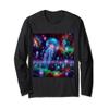 Alien Space Jellyfish Nebula Psychedelic Art Surreal Graphic Long Sleeve T-Shirt view 1