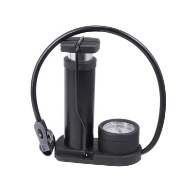 Happyyami Floor Pumps Inflator High-Pressure Foot Pump USA French Valve Kit Lightweight and Portable