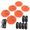 BCOATH Kayak Deck Anchor Line D-Ring Patches Canoe D-Ring Patch Suit Elastic Rope view 1