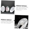 BCOATH 4pcs Oval Led Boat Lights Stern Deck Navigation Lamps Led Cabin Courtesy Lights for Kayaks Yachts and Boats Blue view 3