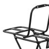 kowaku Bike Front Carrier Rack Cargo Pannier Lightweight Accessories Metal Bag Luggage Shelf Bicycle Front Rack for Cycling Riding, Disc Brake view 2