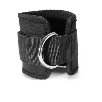 Anneome Double Reinforced D-Ring Leg Strength Training Belt Ankle Straps for Cable Machine Gym Leg Straps Comfortable Cotton Padding Easy to Adjust