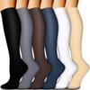 Bluemaple Compression Socks for Women & Men Circulation (6 Pairs) 15-20 mmHg is Best Support for Athletic Running Cycling view 1