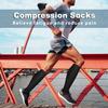 Bluemaple Compression Socks for Women & Men Circulation (6 Pairs) 15-20 mmHg is Best Support for Athletic Running Cycling view 4