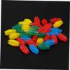Anneome 170pcs Bike Lights Clip Wheel Beads Decorations Flex Clips Reflectors Bike Light Beads view 3