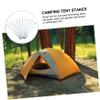 Anneome 10pcs Heavy Duty Ground Nails Lengthened Tent Stakes for Secure Outdoor Camping Wind Resistant Easy Installation for Tents and Canopies view 2