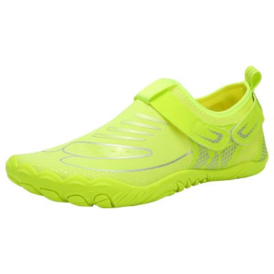 Lightweight Quick Dry Water Sports Barefoot Shoes Aqu Socks for Swim Beach Pool Surf Yoga for Women Men (Green, 10.5)