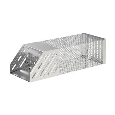Metal Reusable Mousetrap Mousetrap Rat Rodent Metal Self-Locking Safety Mouse Cage