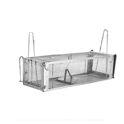 Metal Reusable Mousetrap Double Door Reusable Mouse Rodent Mice Mousetrap